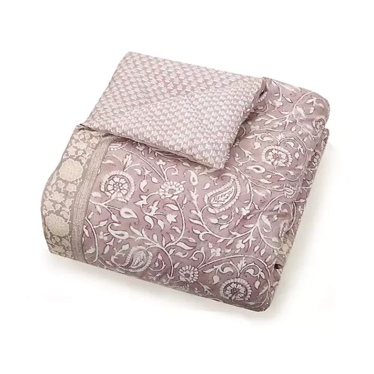 Kirklands Home Comforters|Mauve Scorro 5-pc. King Comforter Set Purple