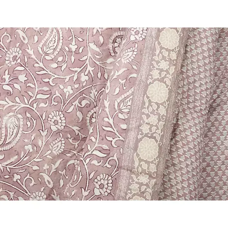 Kirklands Home Comforters|Mauve Scorro 5-pc. King Comforter Set Purple