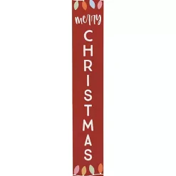 Outlet Merry Christmas Lights Porch Board Outdoor Christmas Decorations