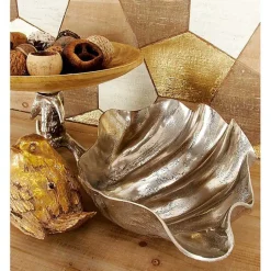 Clearance Metallic Shell Bowl Decorative Bowls & Jars