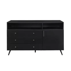 Kirklands Home Cabinets & Sideboards|Midnight Mid-Century Modern Sideboard