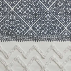 Kirklands Home Curtains & Drapes|Mila Horizontal Stripe Curtain Panel, 84 in. Blue