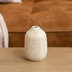 Sale Mini Ceramic Natural Textured Vase, 5 in. Vases