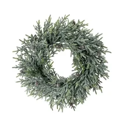 Mini Frosted Pine Wreath Christmas Wreaths