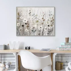 Kirklands Home Framed Art|Misty Meadow Framed Canvas Art Print