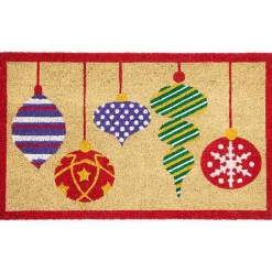 Outlet Mixed Ornaments Christmas Doormat Outdoor Christmas Decorations