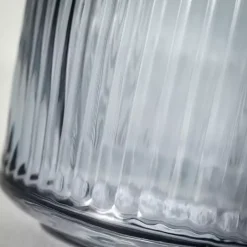 Online Modern Ribbed Glass Vase Vases