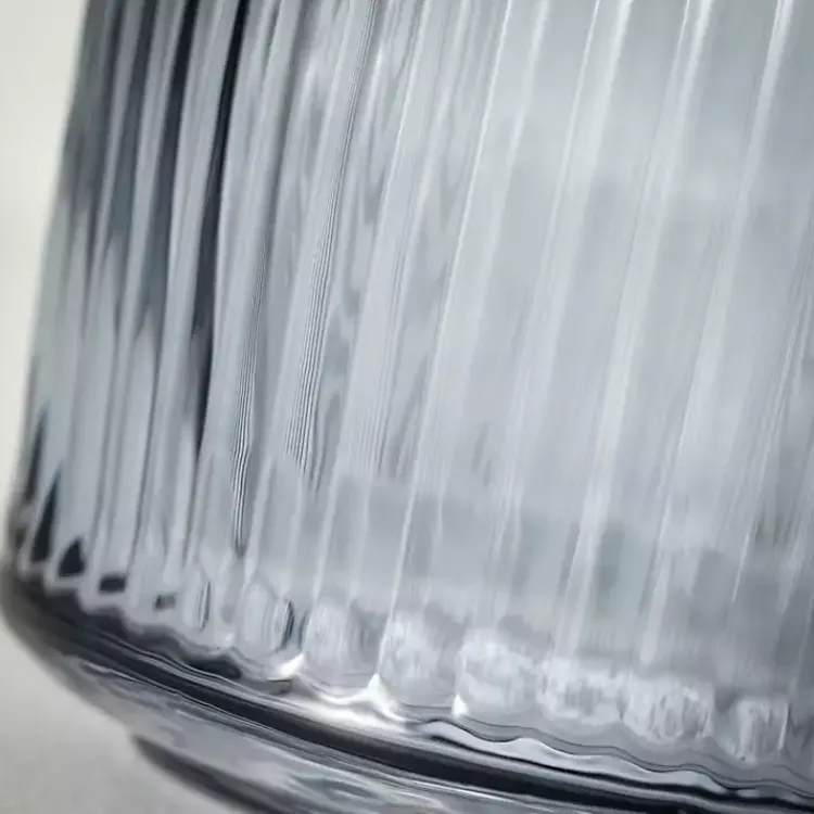 Online Modern Ribbed Glass Vase Vases