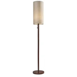 Kirklands Home Floor Lamps|Modern Wood Emma Floor Lamp Tan