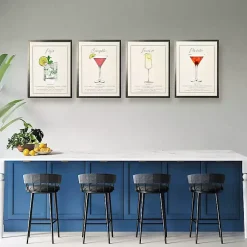 Kirklands Home Framed Art|Mojito Framed Art Print Green