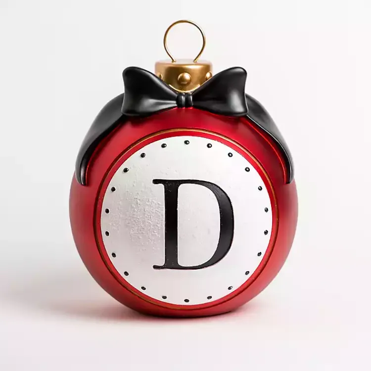 Discount Monogram D Outdoor Christmas Ornament Monogram Seasonal Decor