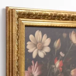 Kirklands Home Framed Art|Moody Mixed Floral Framed Art Print