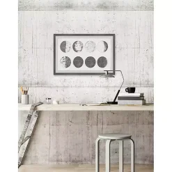 Kirklands Home Framed Art|Moon in Motion Framed Art Print