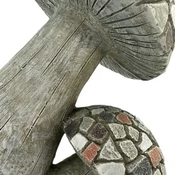 Kirklands Home Garden Statues|Mosaic Mushrooms Outdoor Statue
