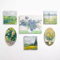 Kirklands Home Framed Art|Museum Collection Canvas Art 6-pc. Gallery Set Multi