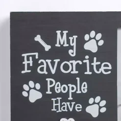Discount My Favorite People Have Paws Black Picture Frame Picture Frames