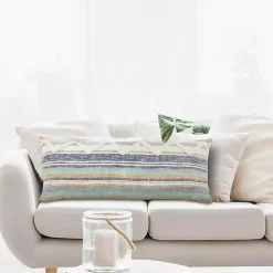 Discount Myrtle Tufted Stripes Lumbar Pillow Pillows