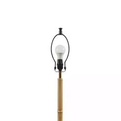 Kirklands Home Floor Lamps|Nassau Bamboo Martha Stewart Floor Lamp Black