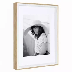 Kirklands Home Gallery Wall Frames|Natural and White 4-pc. Gallery Wall Frame Set