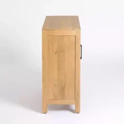 Kirklands Home Cabinets & Sideboards|Natural Arch Cane and Wood Cabinet Tan