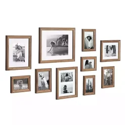 Kirklands Home Gallery Wall Frames|Natural 10-pc. Gallery Wall Frame Set Brown