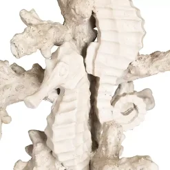 Kirklands Home Table Lamps|Natural Cream Resin Coastal Textured Table Lamp Tan