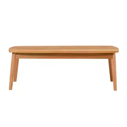 Kirklands Home Outdoor Tables|Natural Eucalyptus Wood Outdoor Coffee Table Tan