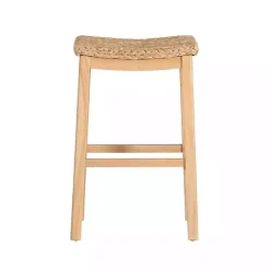 Kirklands Home Bar Stools & Counter Height Stools|Natural Hyacinth Haysom Bar Stool Tan