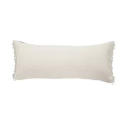 Best Natural Jute Braided Stripe Lumbar Pillow Pillows