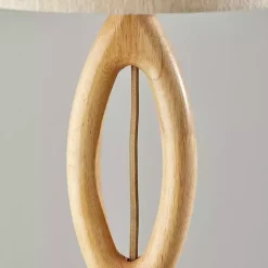 Kirklands Home Floor Lamps|Natural Mayfair Open Floor Lamp Tan