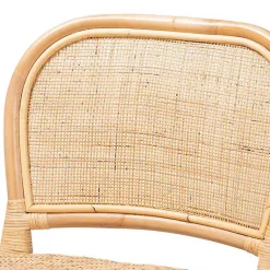 Kirklands Home Bar Stools & Counter Height Stools|Natural Rat Adrena Counter Stool Tan