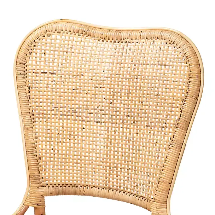 Kirklands Home Dining Chairs|Natural Rat Woven Irene Dining Chair Tan