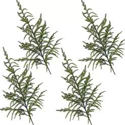 Hot Natural Touch Norfolk Pine Sprays, Set of 4 Christmas Arrangements & Garland