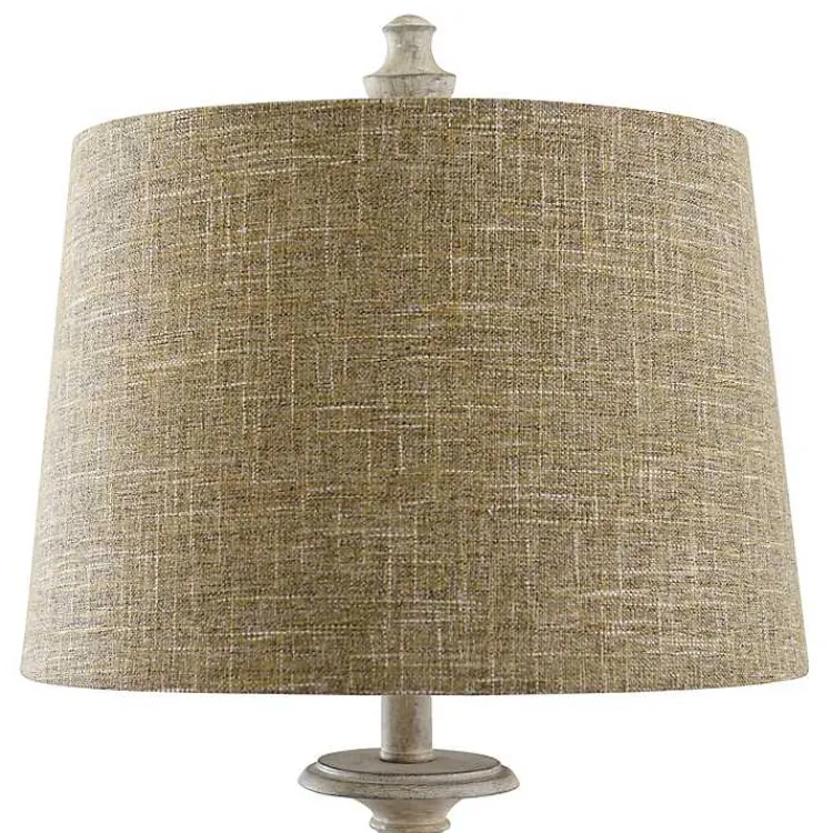 Kirklands Home Table Lamps|Natural Traditional Farmhouse Table Lamp Tan