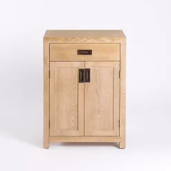 Kirklands Home Cabinets & Sideboards|Natural Wood Closed Modular Cabinet Tan