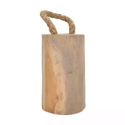 Clearance Natural Wood Door Stopper Decorative Accents