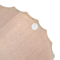 Hot Natural Wood Fluted Lissi Round Serving Tray Decorative Trays