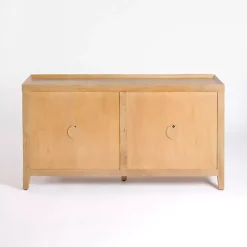 Kirklands Home Cabinets & Sideboards|Natural Wood Hughes Sliding Door Cabinet Tan