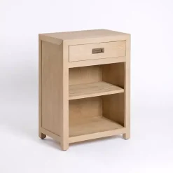 Kirklands Home Cabinets & Sideboards|Natural Wood Open Shelf Modular Cabinet Tan