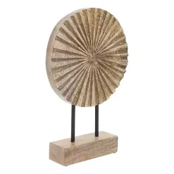 Sale Natural Wood Pinwheel Figurine Statues & Figurines