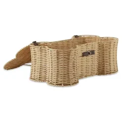 Discount Natural Woven Bone Shaped Basket, 24 in. Baskets & Boxes