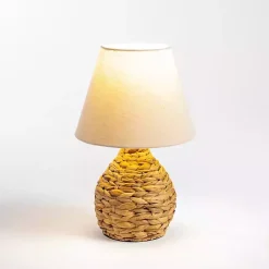 Kirklands Home Table Lamps|Natural Woven Seagrass Table Lamp Tan