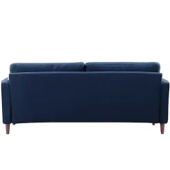 Kirklands Home Sofas & Loveseats|Navy Chelsea Modern Sofa Blue