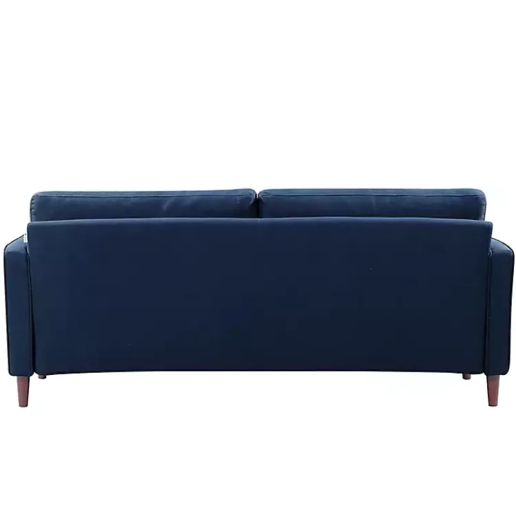 Kirklands Home Sofas & Loveseats|Navy Chelsea Modern Sofa Blue