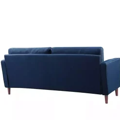 Kirklands Home Sofas & Loveseats|Navy Chelsea Modern Sofa Blue