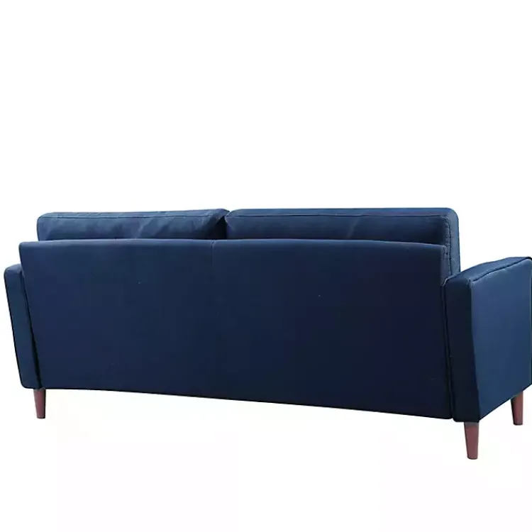 Kirklands Home Sofas & Loveseats|Navy Chelsea Modern Sofa Blue