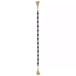 Discount Navy Oval Bead Wood Garland Decorative Accents