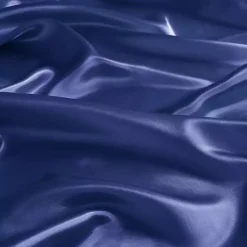 Kirklands Home Bed Sheets|Navy Satin 6-pc. Full Sheet Set Blue