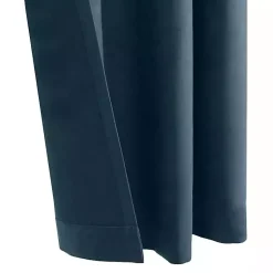 Kirklands Home Curtains & Drapes|Navy Faux Suede Blackout Curtain Panel, 63 in. Blue