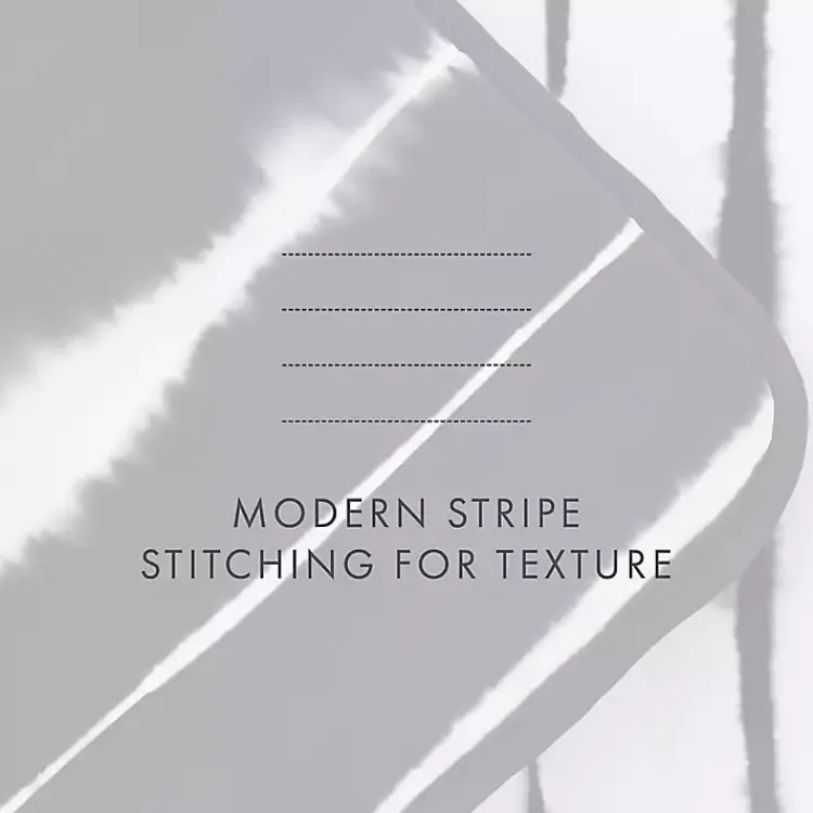 Kirklands Home Quilts|Navy Linear Reversible 2-pc. Twin Quilt Set